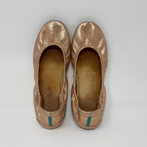 Tieks Rose Gold Glam Flats - Picture 5 of 10